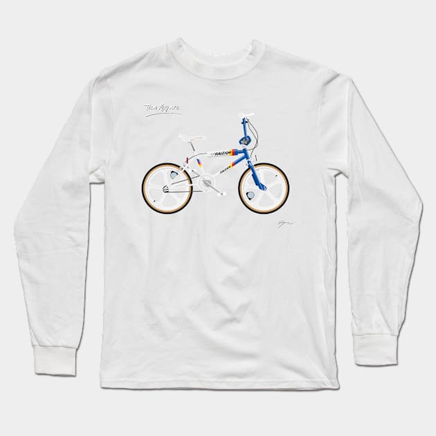 Raleigh Team Mag Long Sleeve T-Shirt by Tunstall